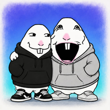 HUMSTER bros meme